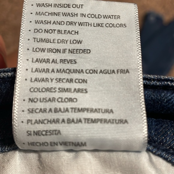 Kancan Medium Wash  Mid Rise Ankle Skinny Jeans Size 27 - Picture 9 of 10